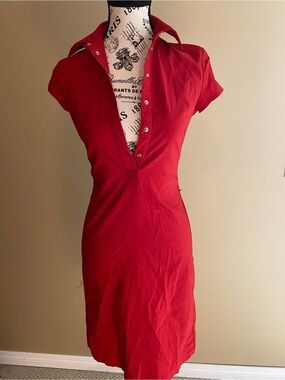 Smart Set Red Satin Top